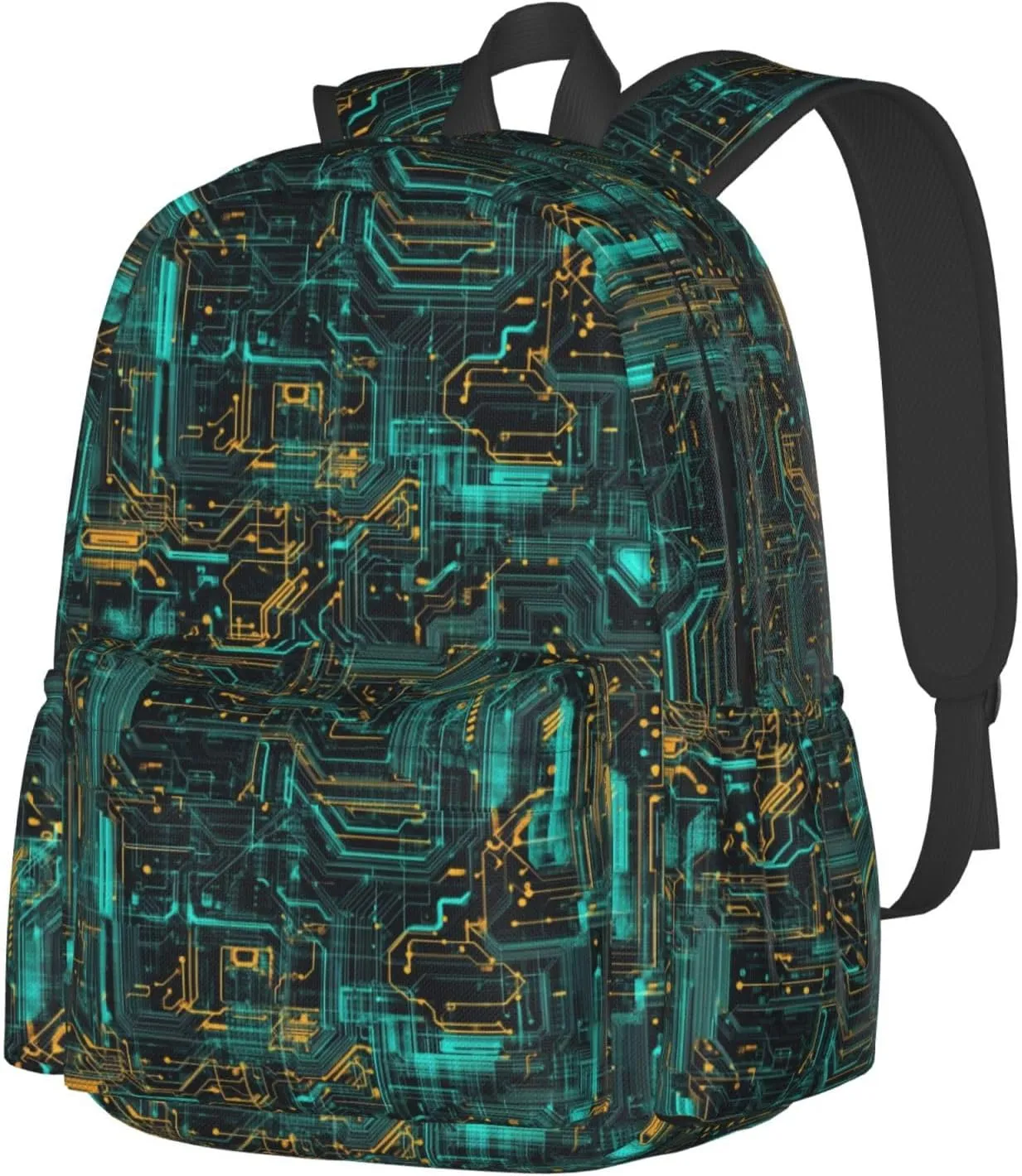 Circuit Board Backpack Laptop Backpacks Multipurpose Daypack For Men Women Travel Hiking