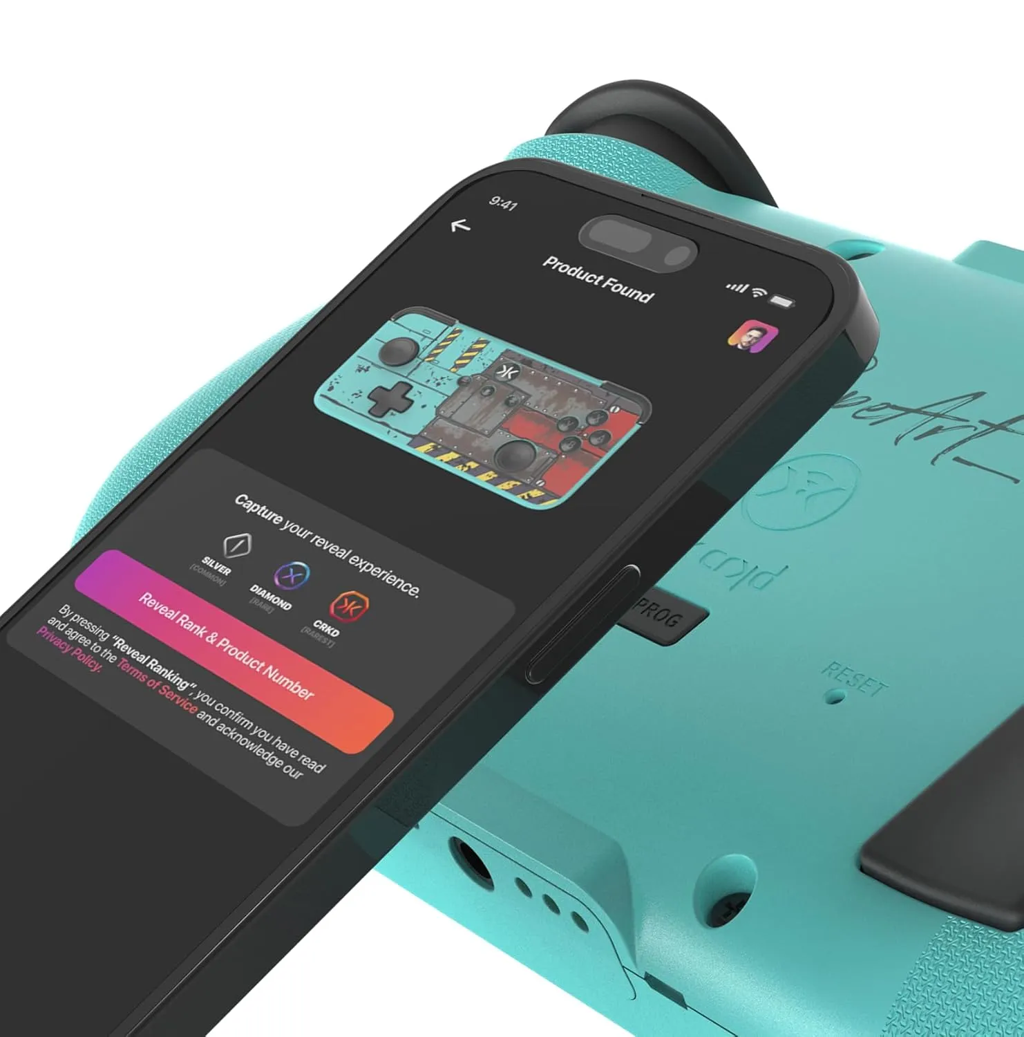 CRKD Neo S - Wireless Collectible Controller Designed for Nintendo Switch, PC, Mobile & Smart TV Gaming (Junkyard - POPEaRT Edition)