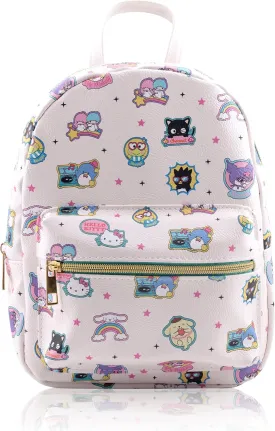 Fast Forward Sanrio Hello Kitty Backpack for Women, Men, Unisex | Cute PU Leather 10" Mini Backpack Purse Shoulder Bag | Accessories