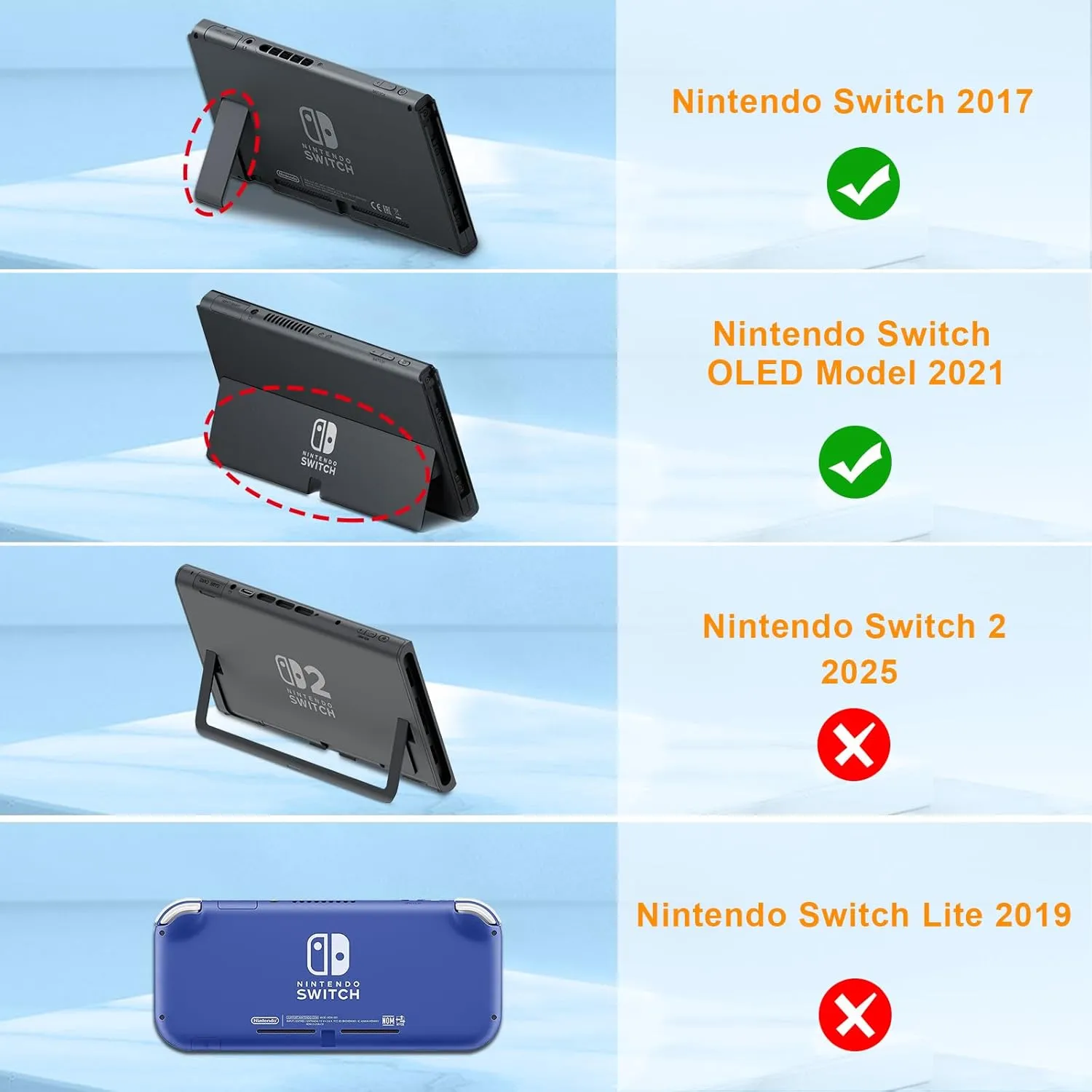 FINTIE Slim Carrying Case for Nintendo Switch OLED Model 2021/Switch 2017 - [Slim Fit] Shockproof Protective Travel Storage Bag with 10 Game Cartridges, Evening Ombre