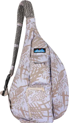 KAVU Original Rope Bag Sling Pack with Adjustable Rope Shoulder Strap