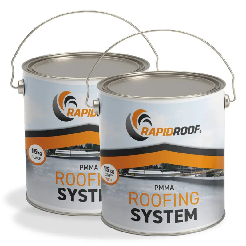 RapidRoof Waterproof Grey - 15Kg (including catalyst)
