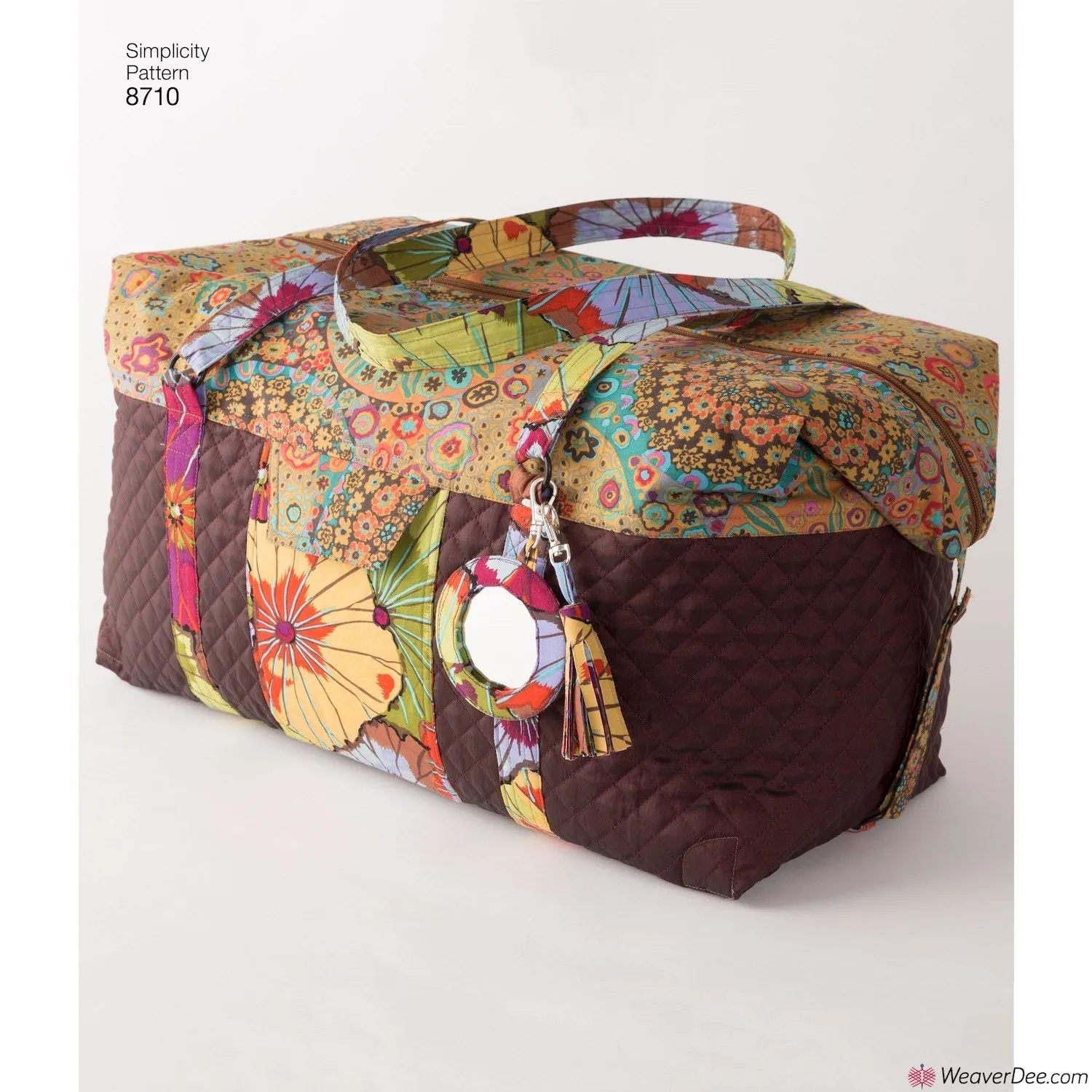 Simplicity Pattern S8710 Luggage Bags, Key Ring & Tassel