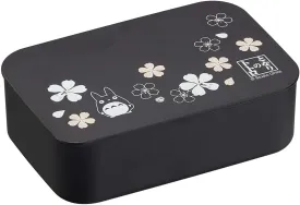 Skater NLP5-A Painted 1-Tier Bento Box, 16.9 fl oz (500 ml), Includes Inner and Belt, My Neighbor Totoro, Ghibli Made in Japan