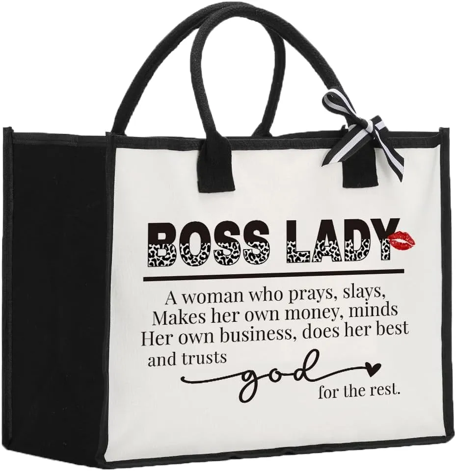 Tote Bag for Woman Appreciation Retired Going Away Birthday Gift for Woman Coworker Friends Christian