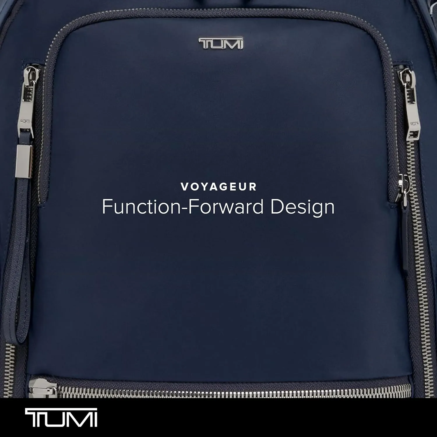TUMI - Voyageur Celina Backpack - Travel Backpack for Women - For Business, Commute - Holds Up to 16" Laptop - Indigo & Silver Hardware