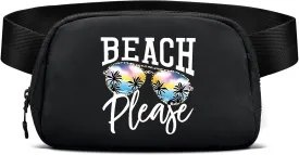 viewm Belt Bag for Women, Waterproof Fanny Packs for Women Men Fanny Pack Crossbody Bags for Women with Adjustable Strap for Travel Fitness Running Hiking
