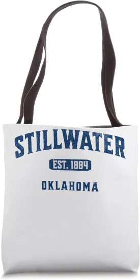 Visit Stillwater Oklahoma Athletic Souvenir Tote Bag